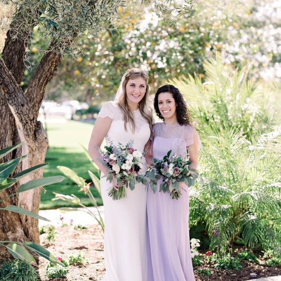 david's bridal iris dress